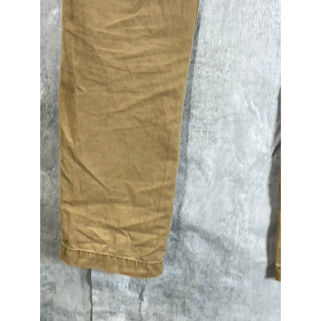 AMERICAN EAGLE Men's Toasted Almond Original Straight Flex Pants SZ 28x32