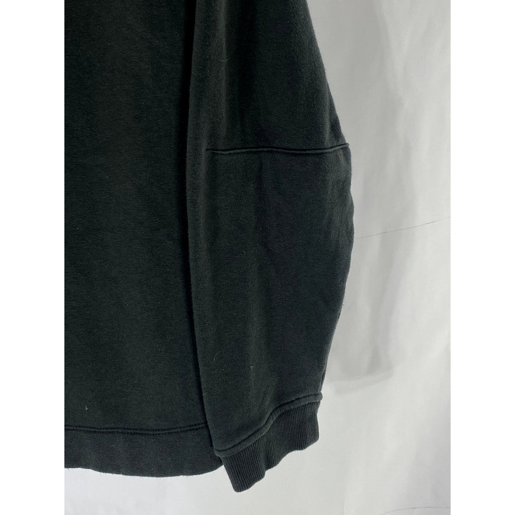 STANDARD/CLOTH Men’s Black Solid Classic Crewneck Pullover Sweatshirt SZ L