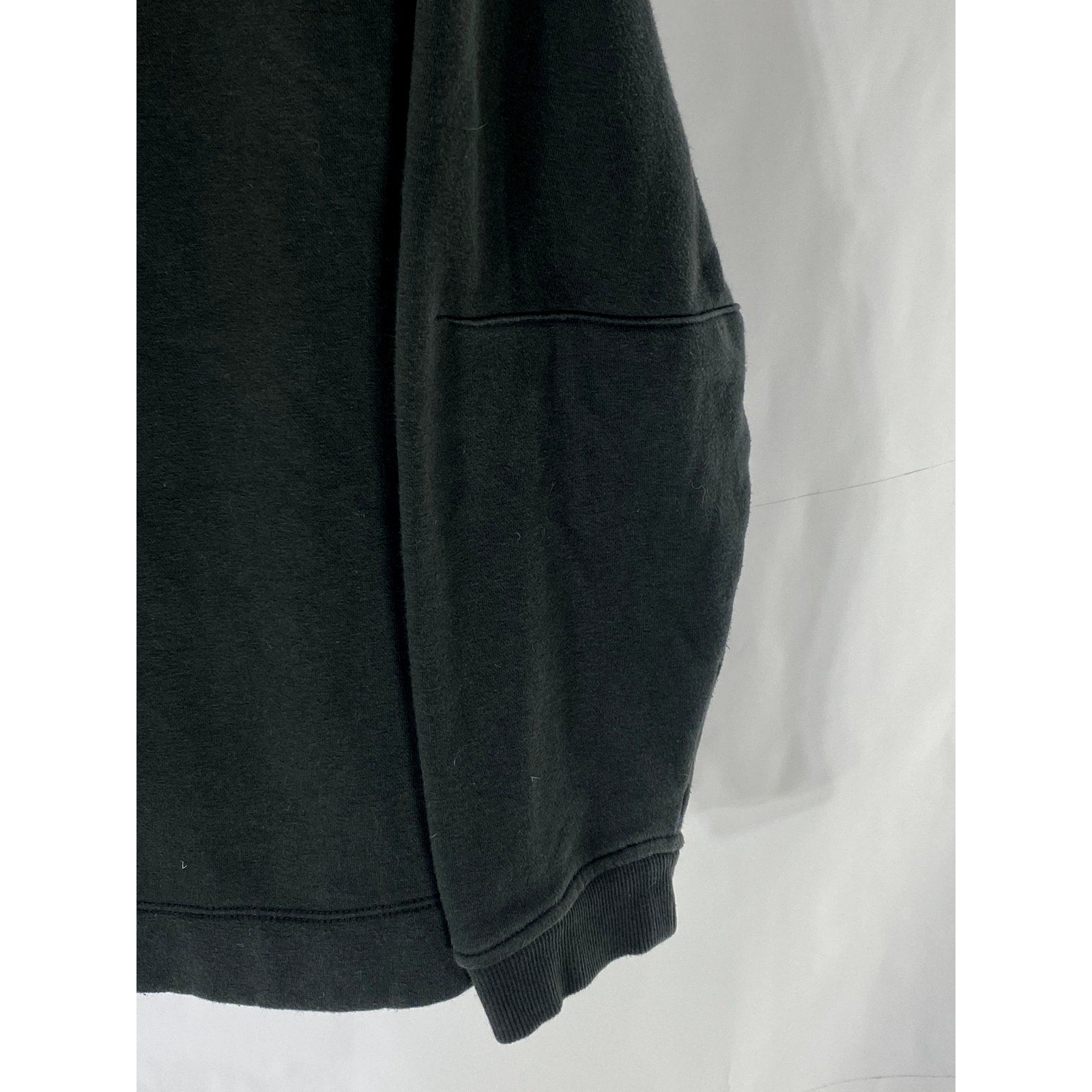 STANDARD/CLOTH Men’s Black Solid Classic Crewneck Pullover Sweatshirt SZ L