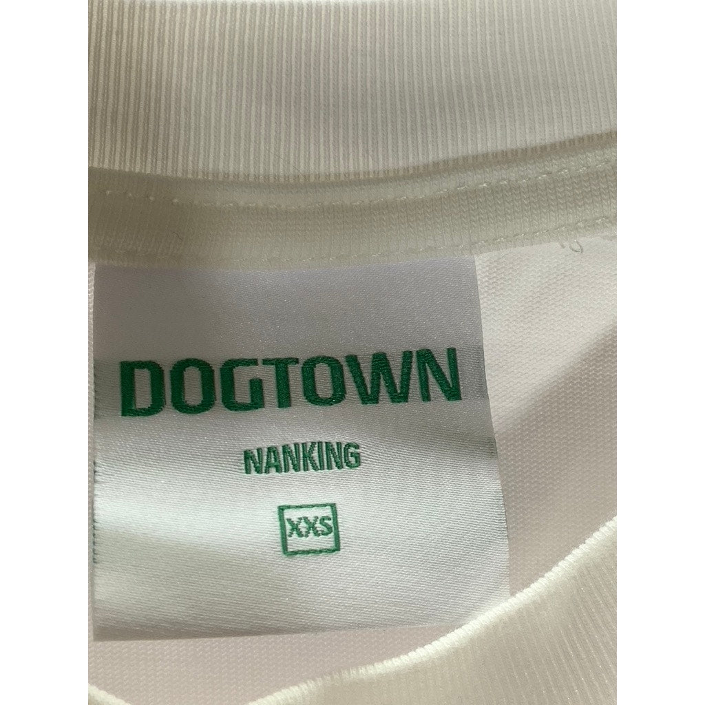 DOGTOWN Women's White Lebron James Lakers Graphic Short Sleeve T-Shirt SZ XXS