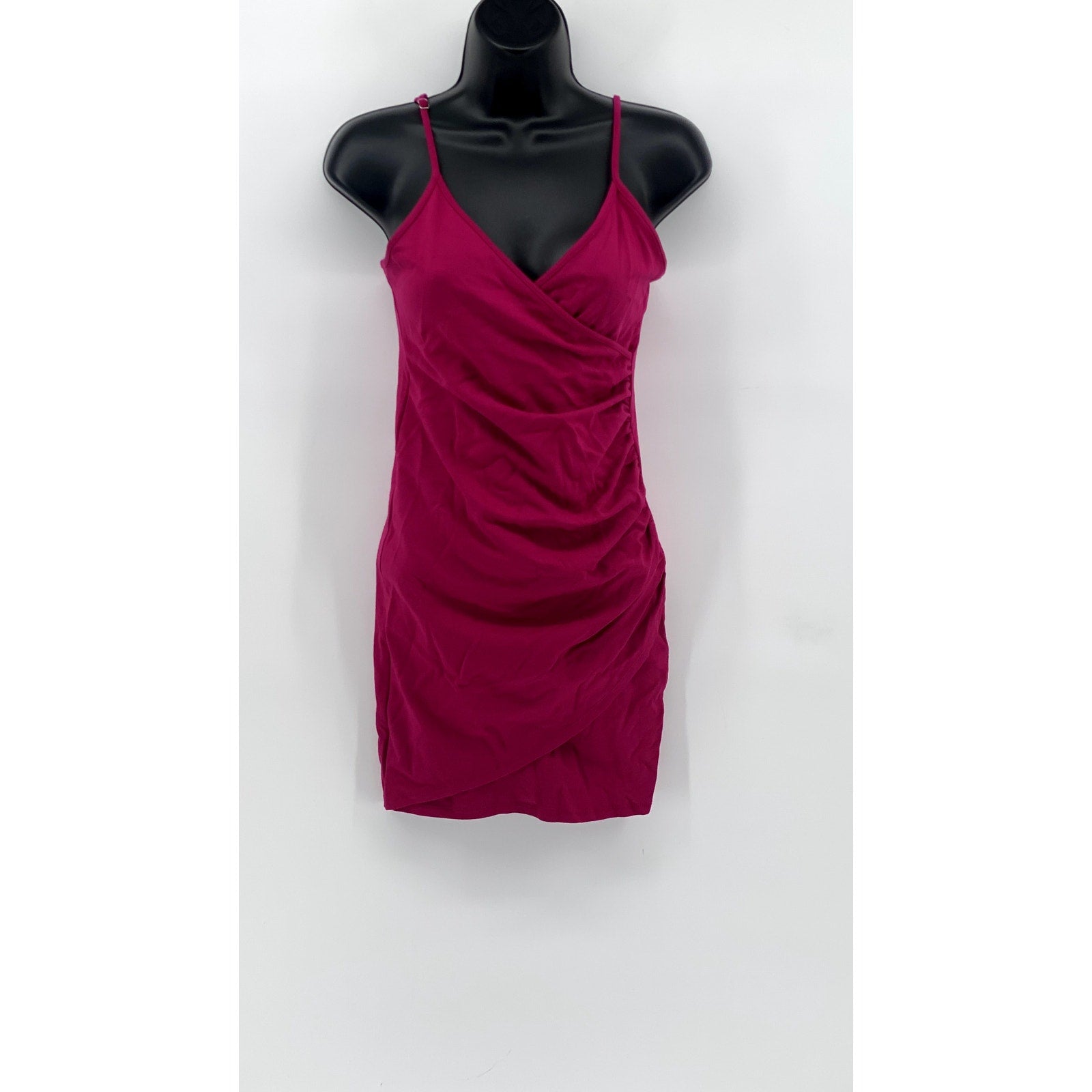 FOREVER 21 Women's Fuchsia Bodycon Mini Dress SZ S