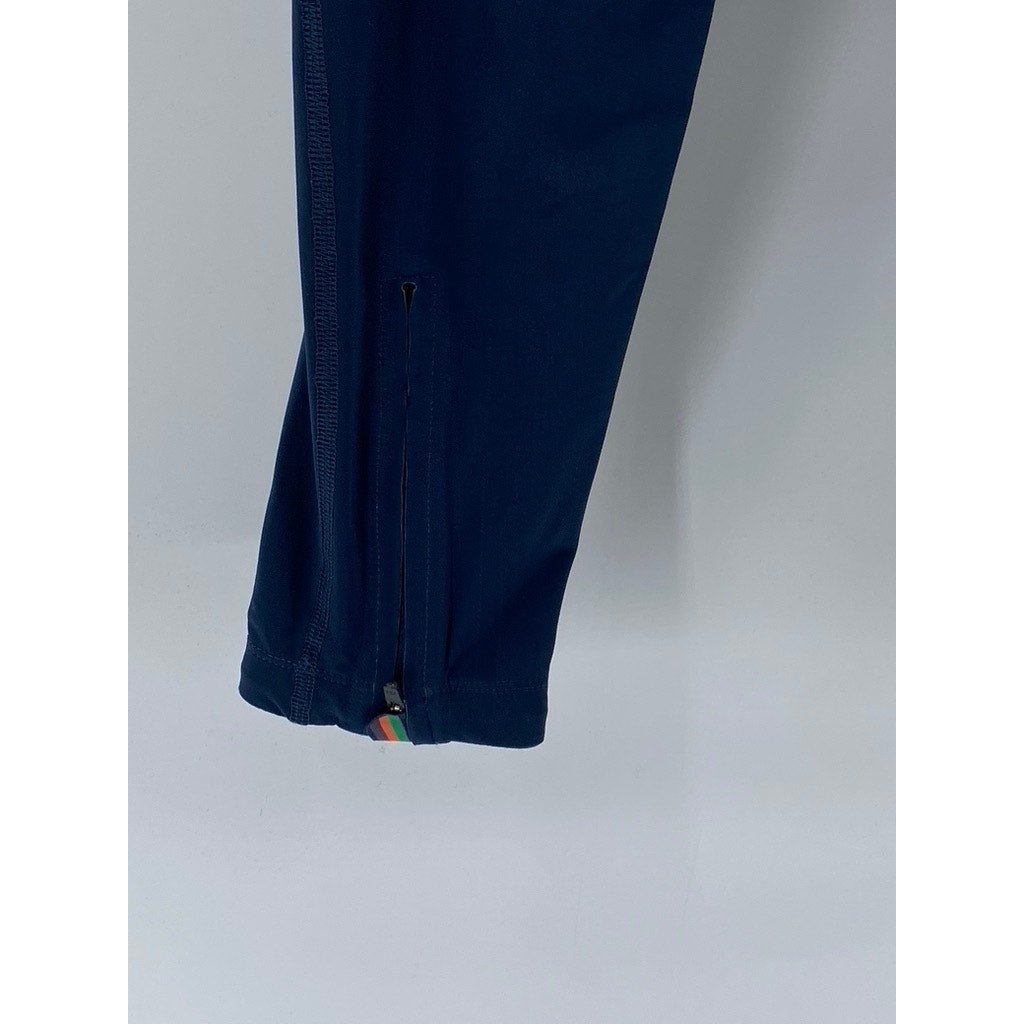 IFFLEY ROAD Men's Blue Zipper-Hem Pull-On Active Pants SZ L