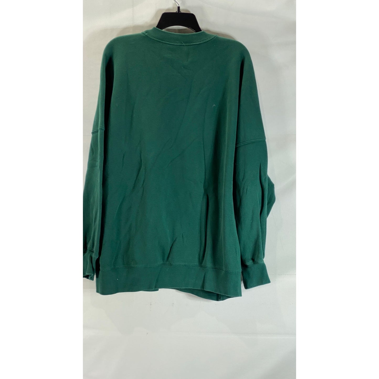NFL TEAM APPAREL Men's Green Large Logo Green Bay Packers Sweatshirt SZ XL