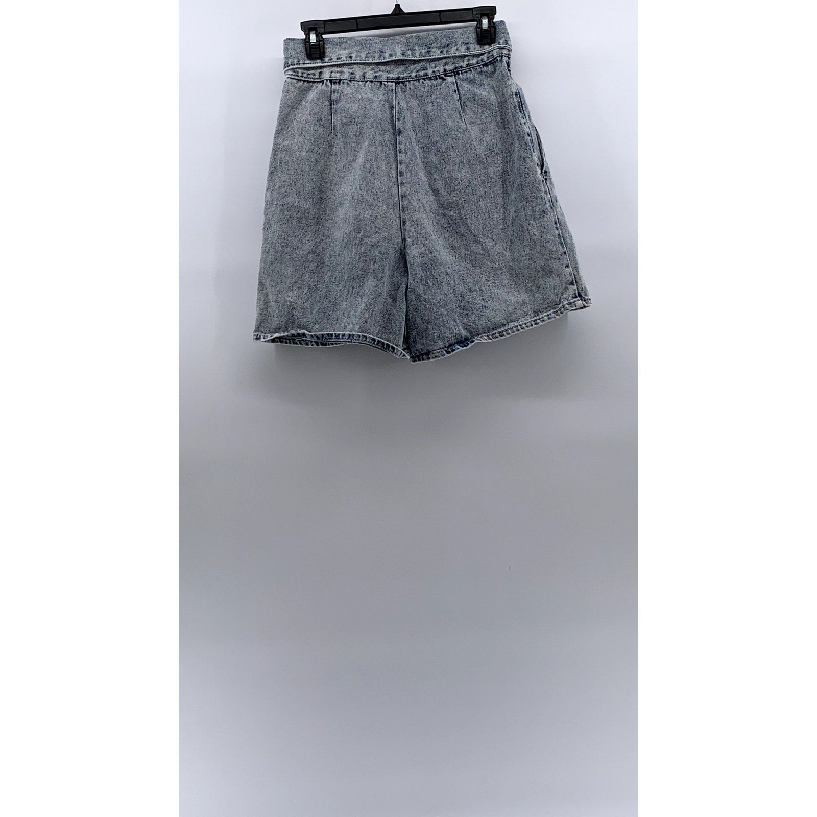 STRATOSPHERE Women's Vintage Light Wash Blue Fold-Over Waist Shorts SZ 11/12