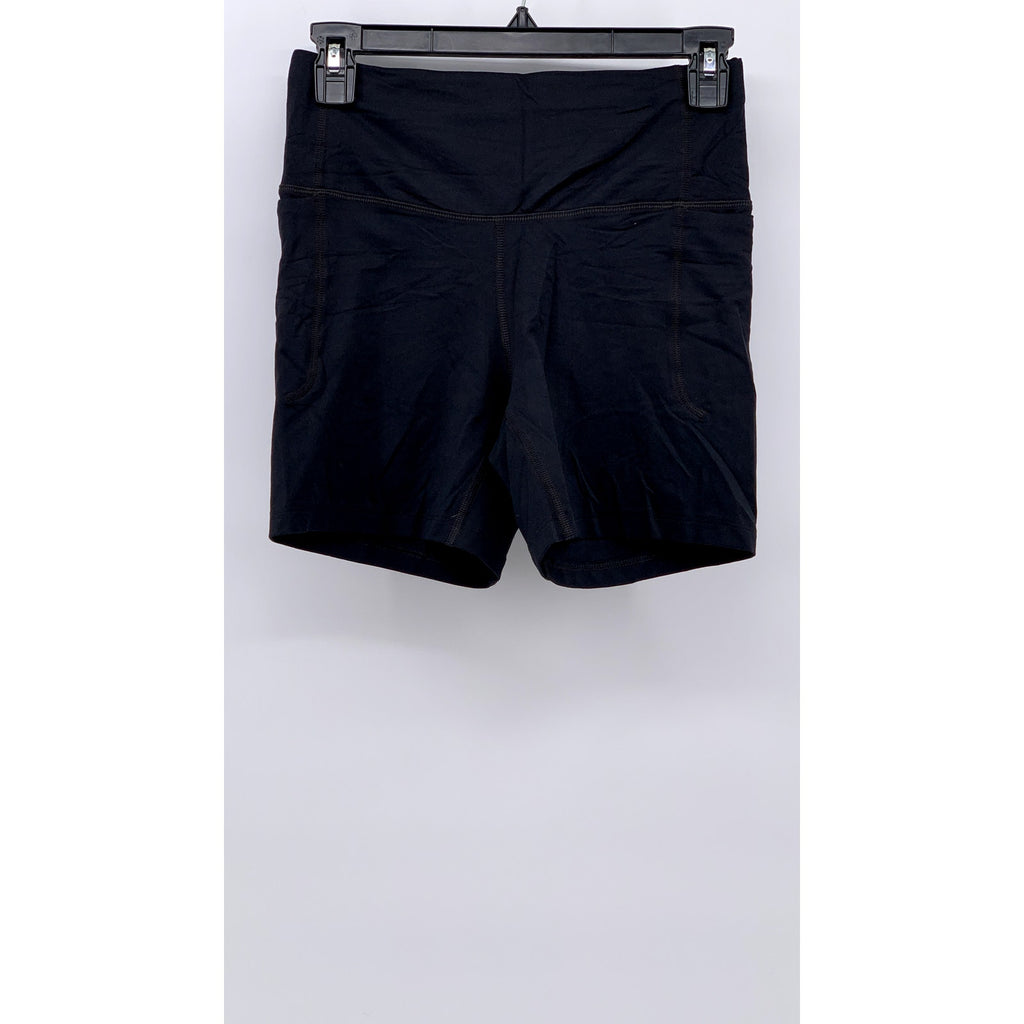 UNDER ARMOUR Women's Black High-Rise Bike Shorts SZ S