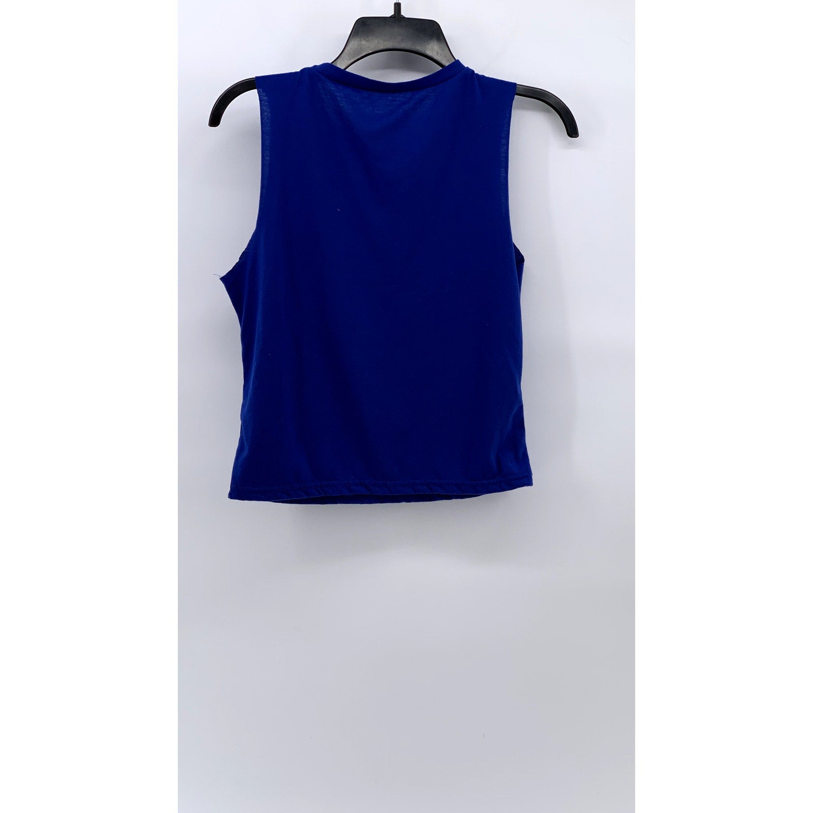 UNBRANDED Women's Dot Graphic Crewneck Sleeveless Cut-Off Top SZ XS