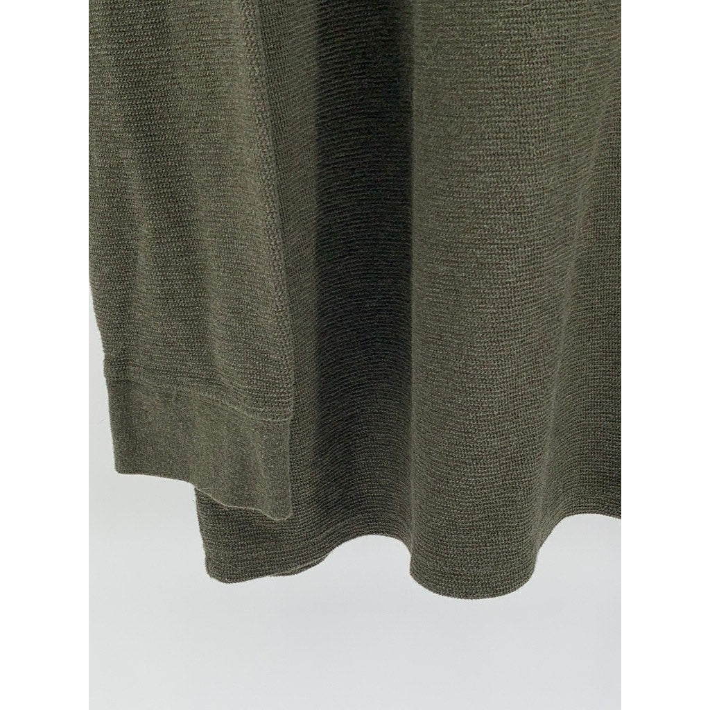 MUTUAL WEAVE Men's Olive Green Tall Crewneck Long Sleeve T-Shirt SZ 3XLT