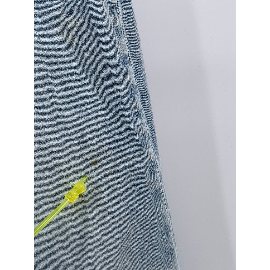 ABERCROMBIE & FITCH Women's Blue Ultra High Rise The Ankle Straight Jeans SZ25/0
