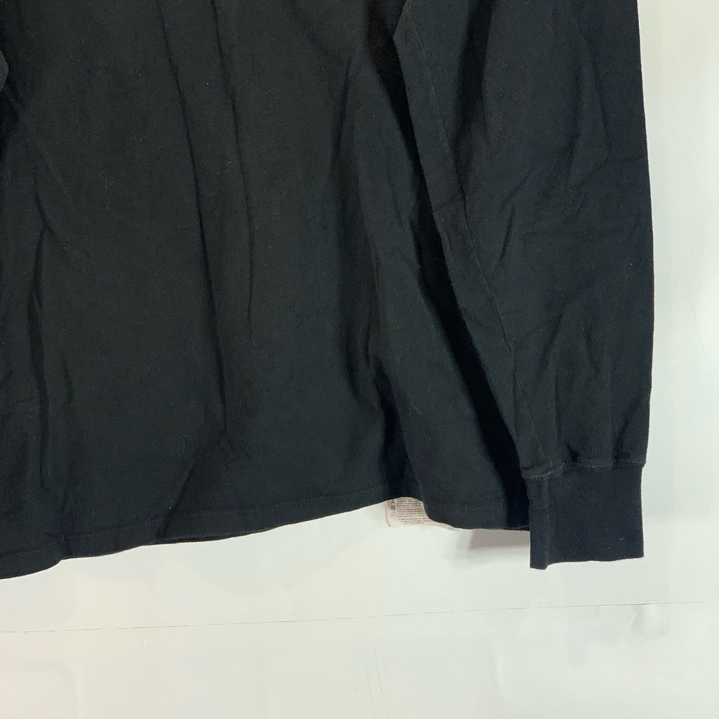 CHAMPION Authentic Athleticwear Men's Black Script Logo Crewneck Sweatshirt SZ M