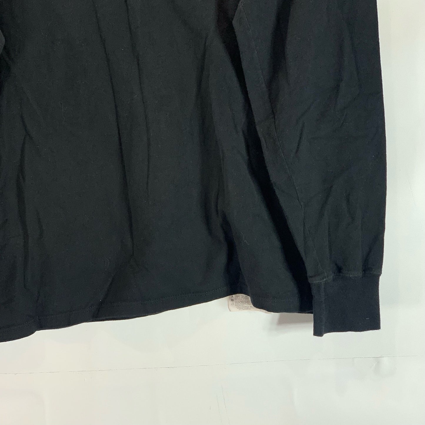 CHAMPION Authentic Athleticwear Men's Black Script Logo Crewneck Sweatshirt SZ M