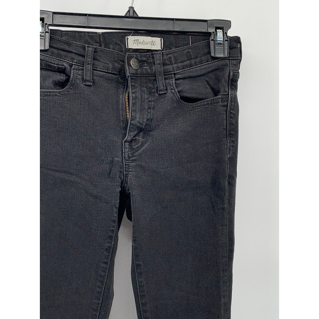 MADEWELL Women's Black Skinny Roadtripper Jeans SZ 25