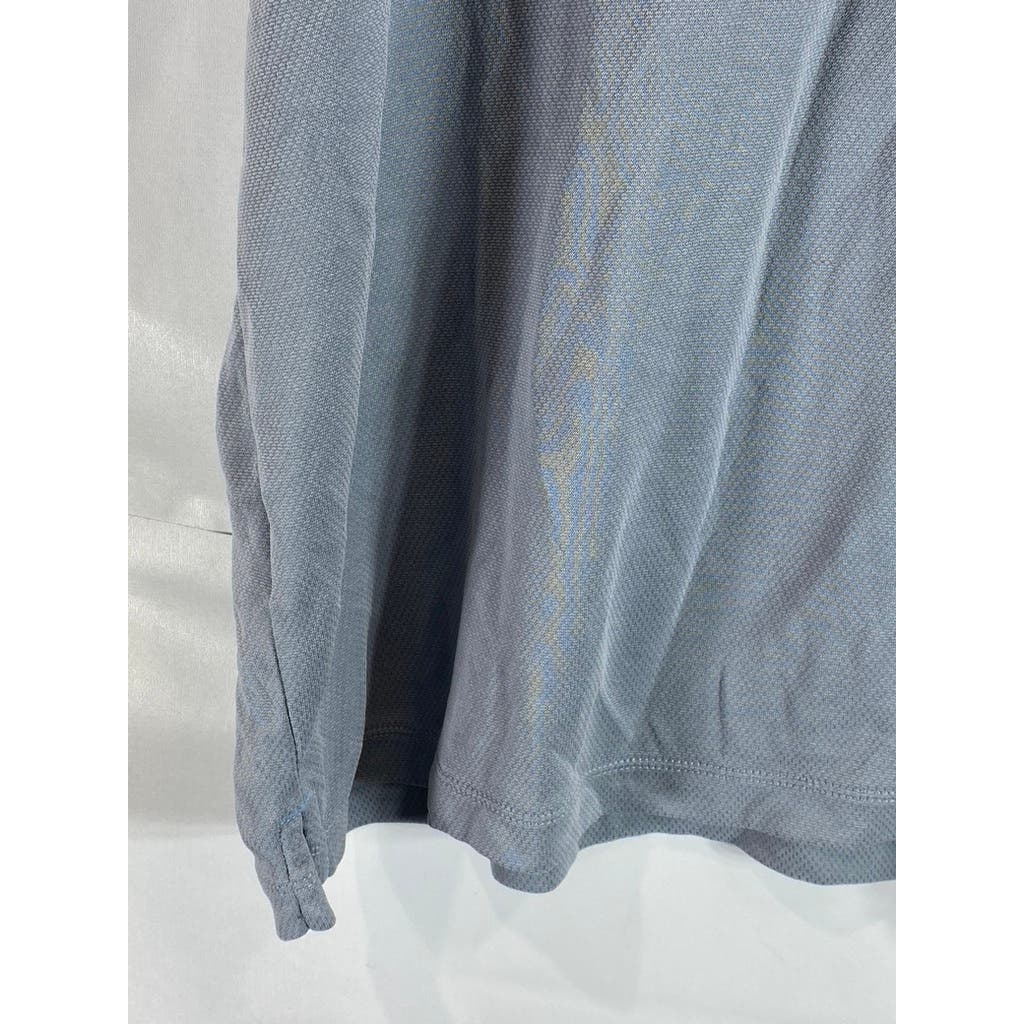 TOMMY BAHAMA Men's Gray IslandZone Short Sleeve Polo Shirt SZ 3XL