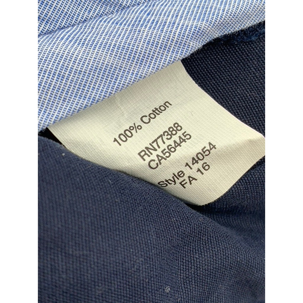 J.CREW Men's Navy Blue 11" Rivington Straight-Leg Casual Chino Shorts SZ 31