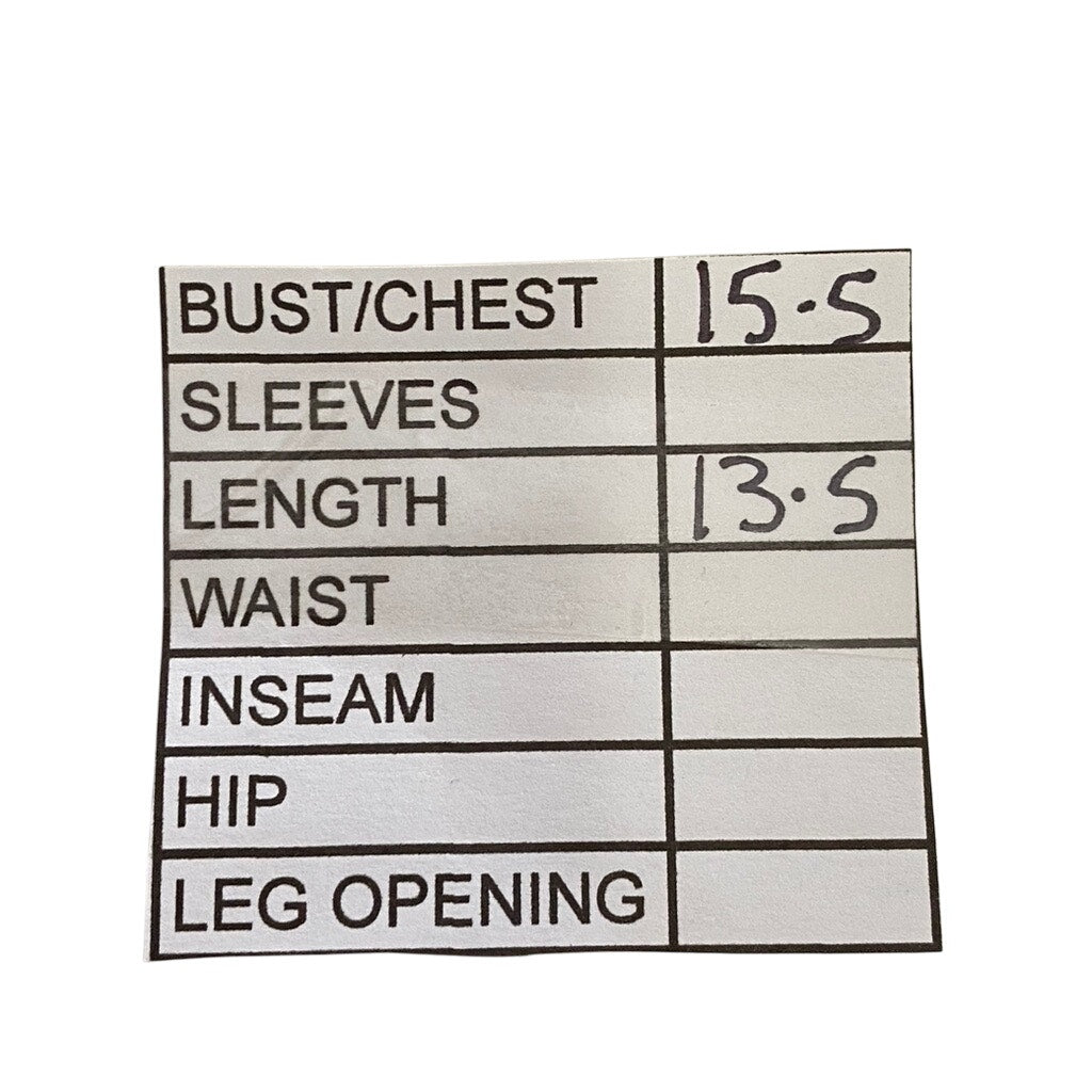 UNIQLO Women's White Stretch Ribbed Crewneck Sleeveless Cropped Tank Top SZ L