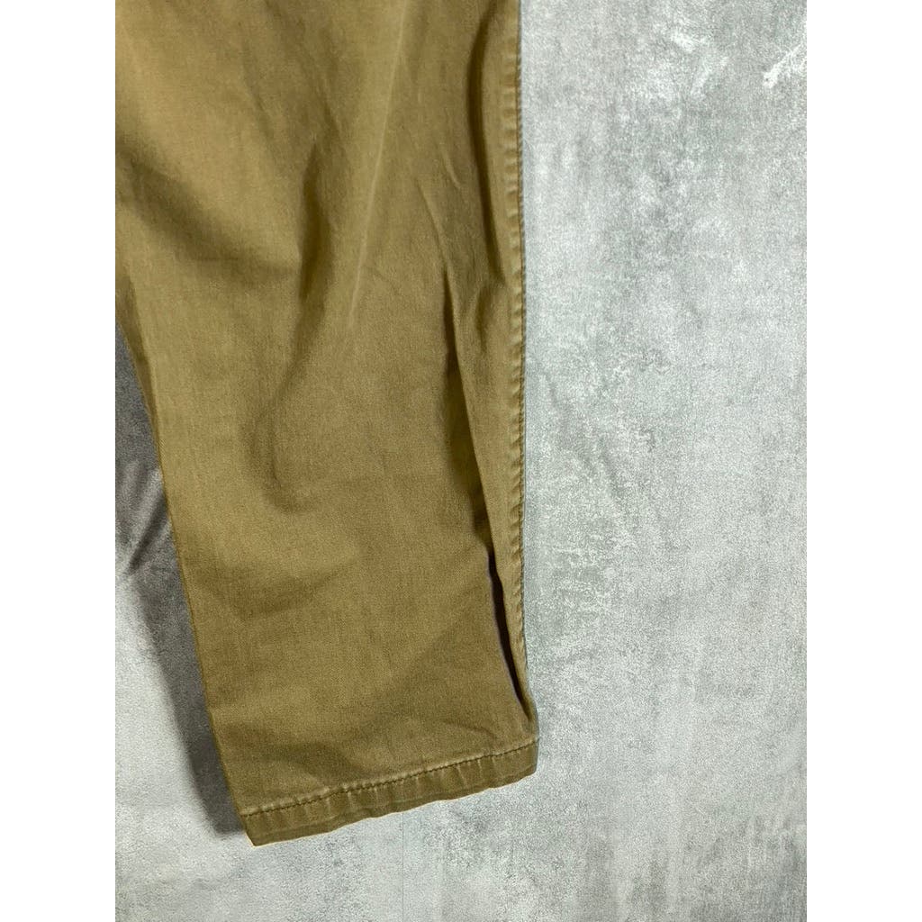 EVERLANE Men's Tan Midweight Athletic-Fit Chino Pants SZ 32X32