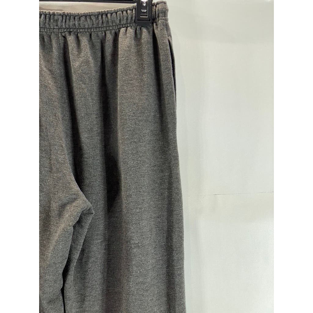 EDDIE BAUER Men's Medium Heather Gray Relaxed-Fit Drawstring Lounge Pants SZ M