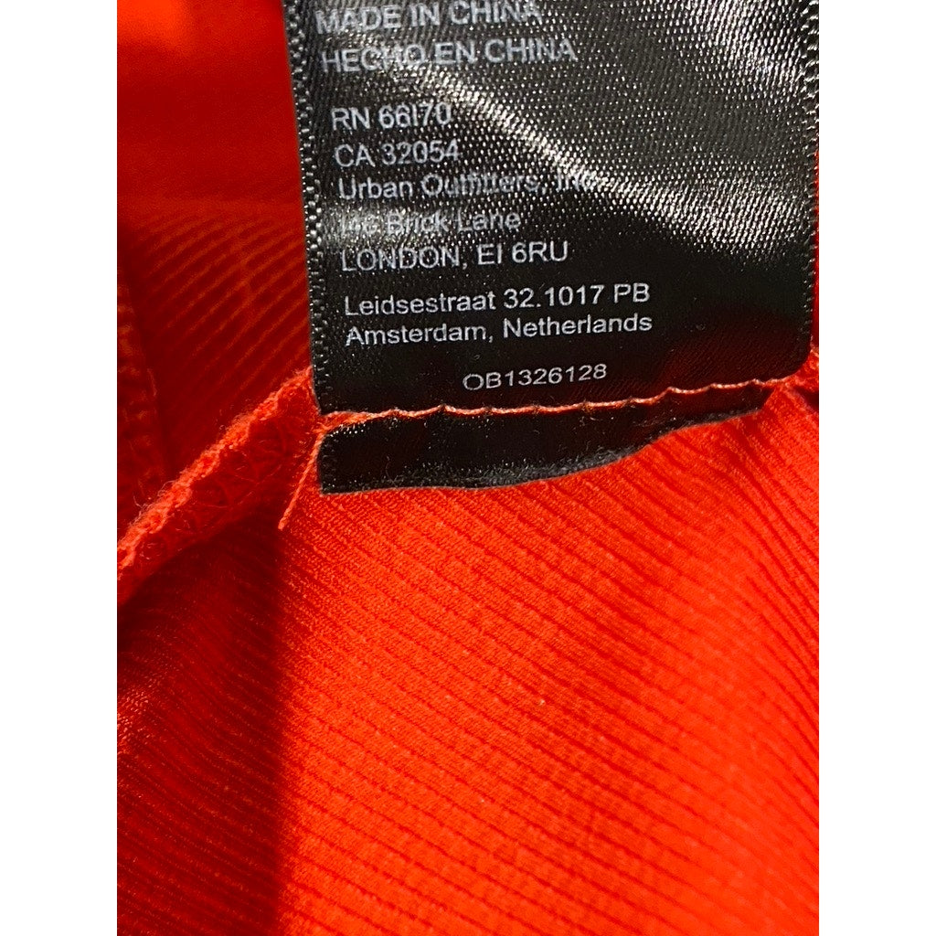 URBAN OUTFITTERS Women's Bright Red UO Ashley Pelmit Fitted Mini Skirt SZ M