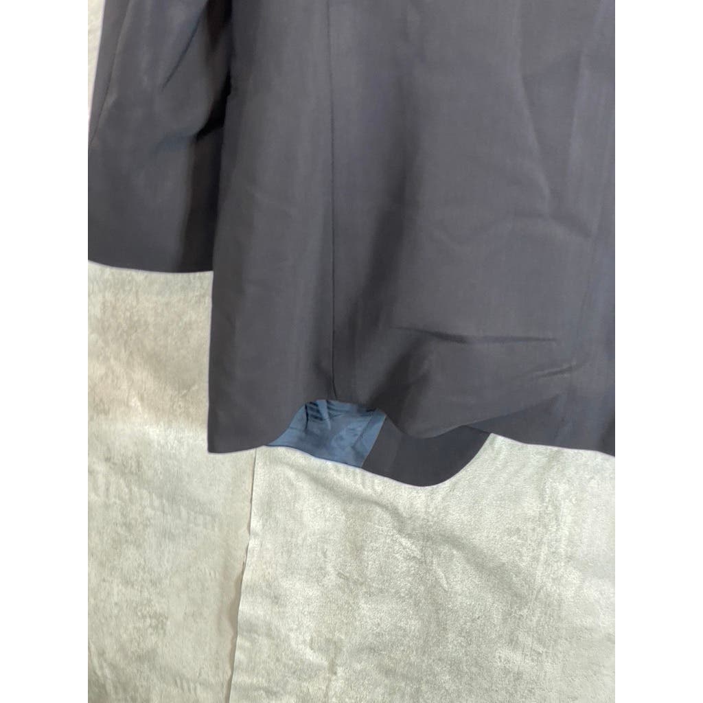 BOSS HUGO BOSS Men's Black Solid Vintage Three-Button Blazer SZ 42R