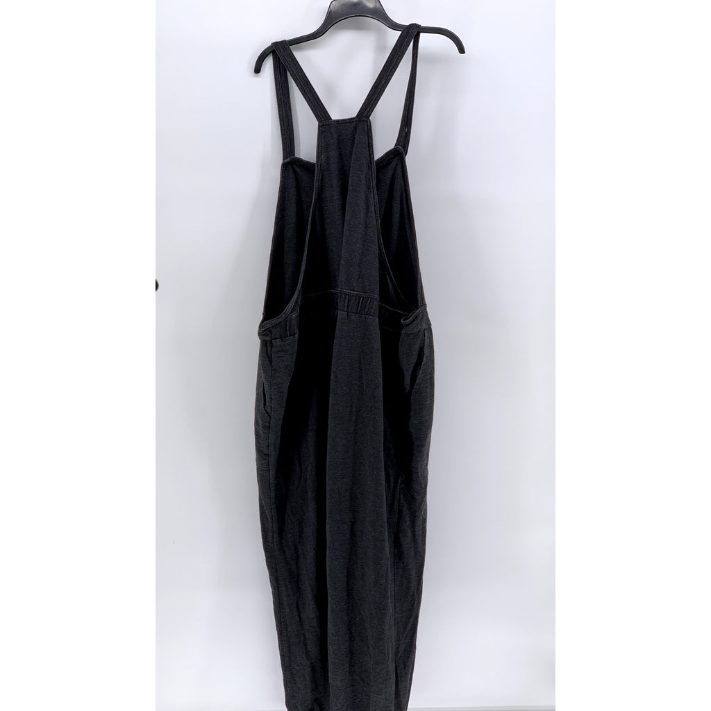 C&C CALIFORNIA Women's Plus Washed Black One-Piece Jumpsuit SZ 3X