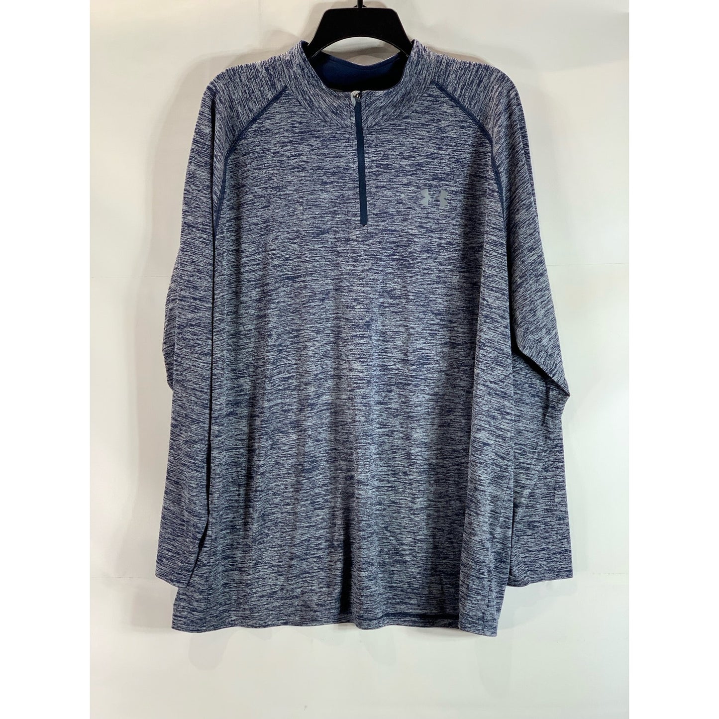 UNDER ARMOUR Men's Blue UA Tech Loose-Fit Half-Zip Lightweight Sweater SZ 2XL