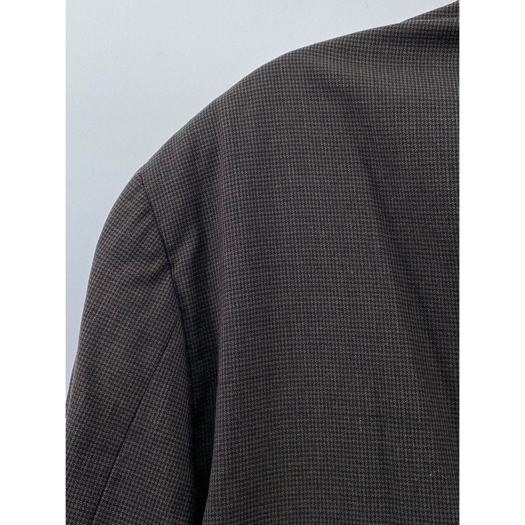 POLO UNIVERSITY CLUB BY RALPH LAUREN Men's Vintage Brown Two-Button Blazer SZ M