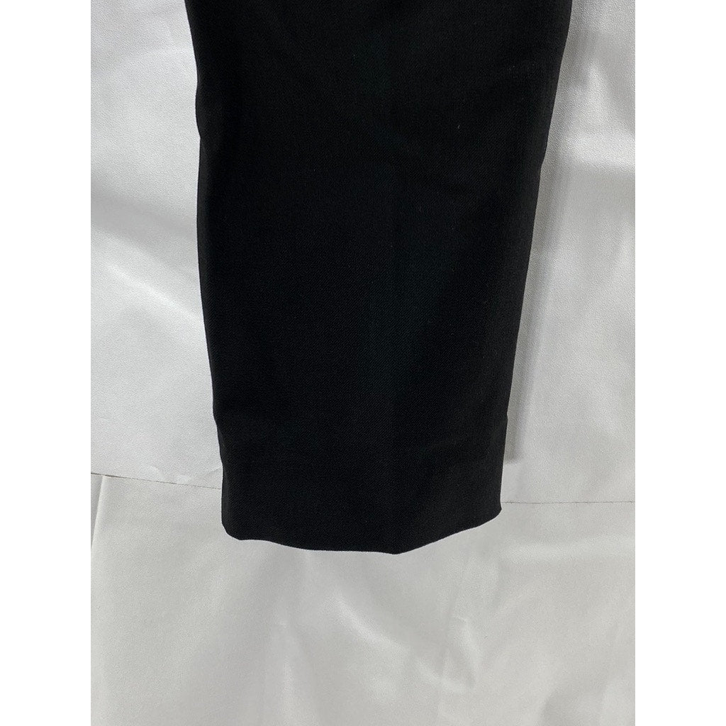 ISABEL DE PEDRO Women's Black Solid Extra Slim Leg 4-Pocket Trouser SZ 4