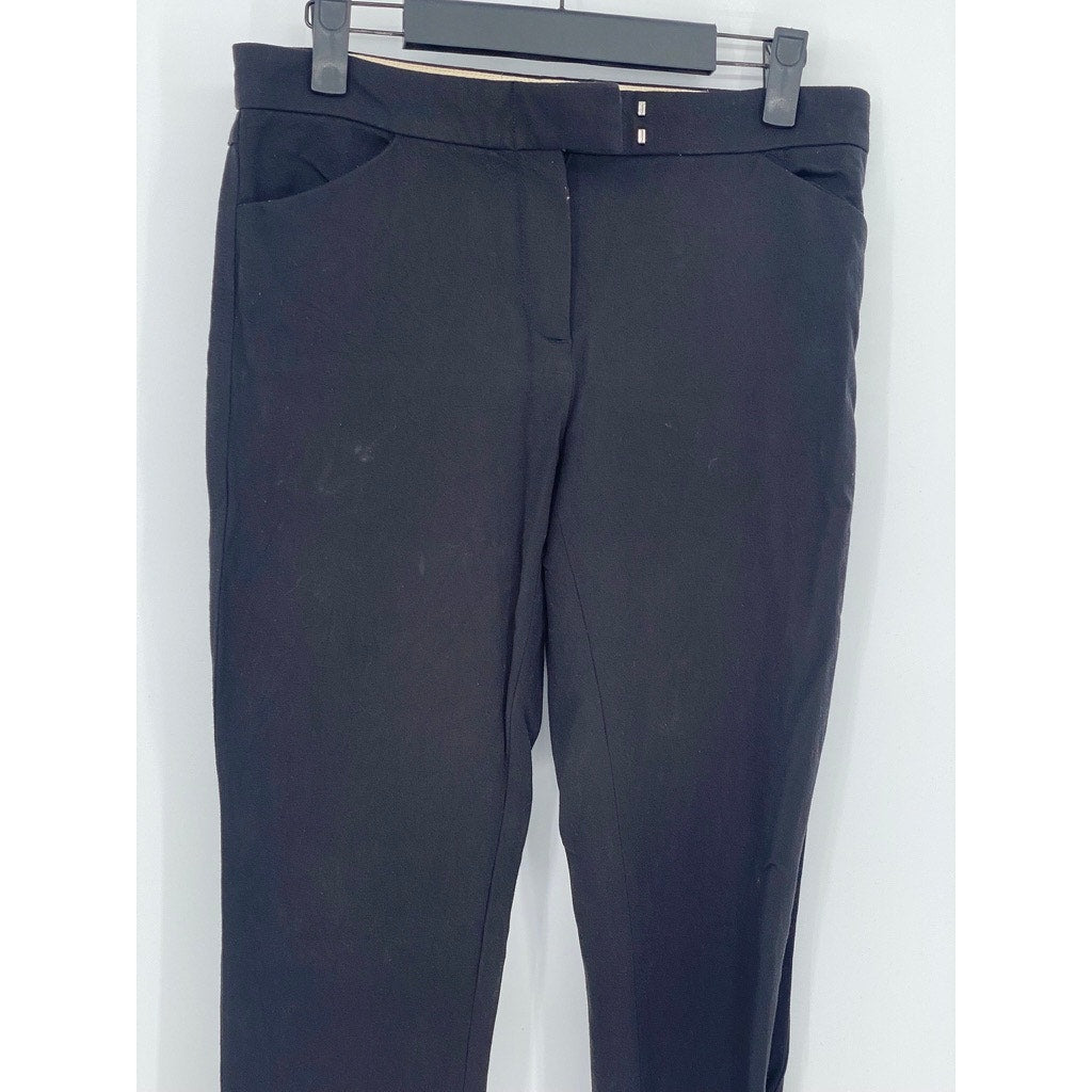 BABATON Women’s Black Bi-Stretch Skinny-Leg Pant SZ 4