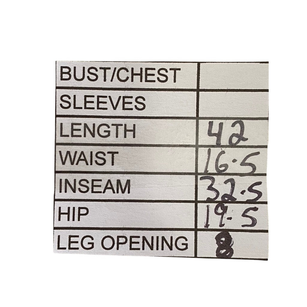 BANANA REPUBLIC Men's Classic Navy Tailored Slim-Fit Cotton Pant SZ 32X34