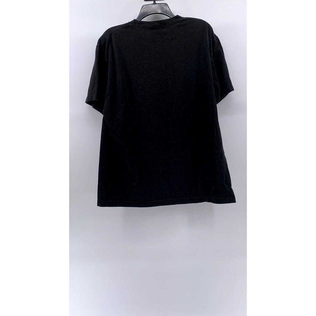 FANATICS Men's Black New York Yankees Logo Crewneck Short Sleeve T-Shirt SZ L