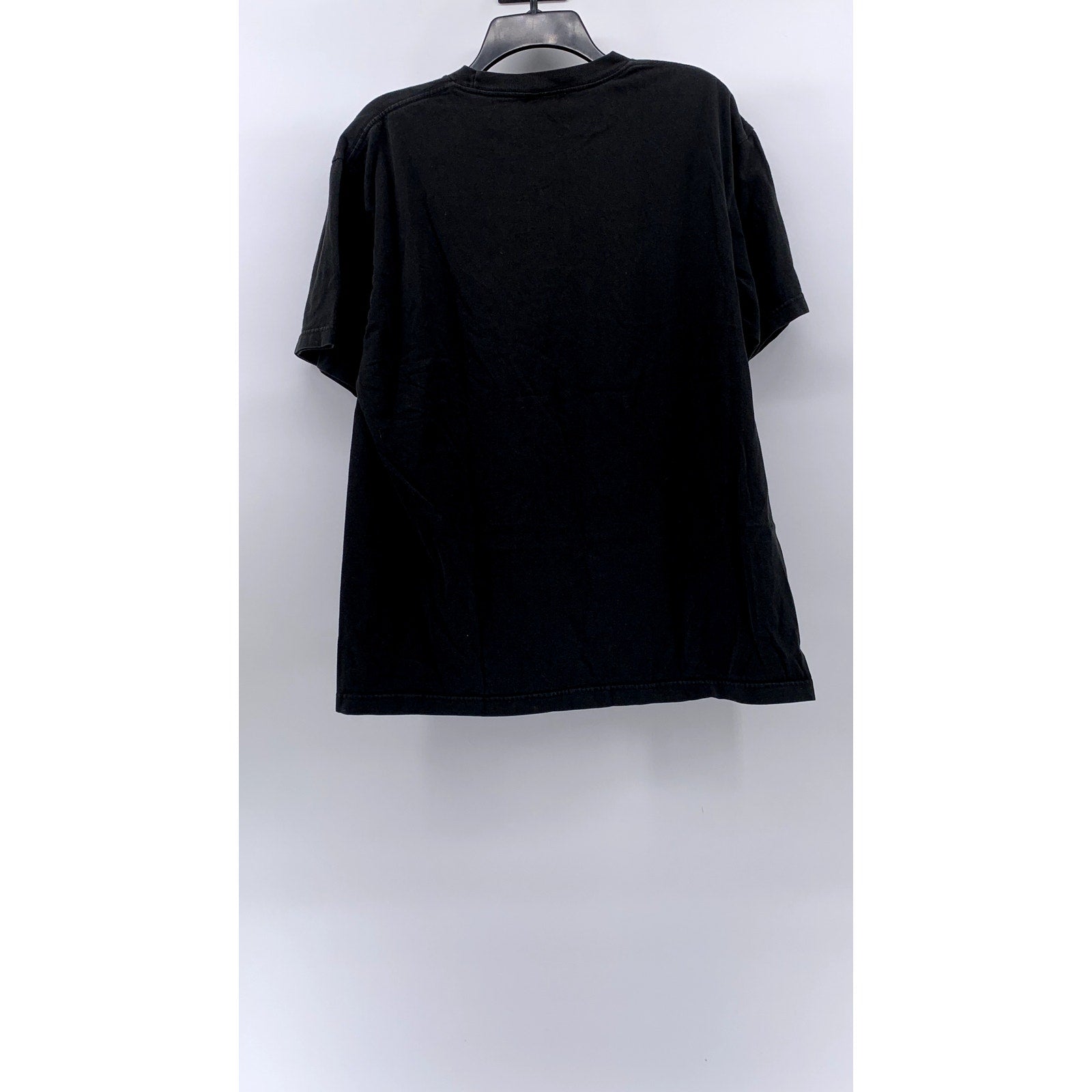 FANATICS Men's Black New York Yankees Logo Crewneck Short Sleeve T-Shirt SZ L