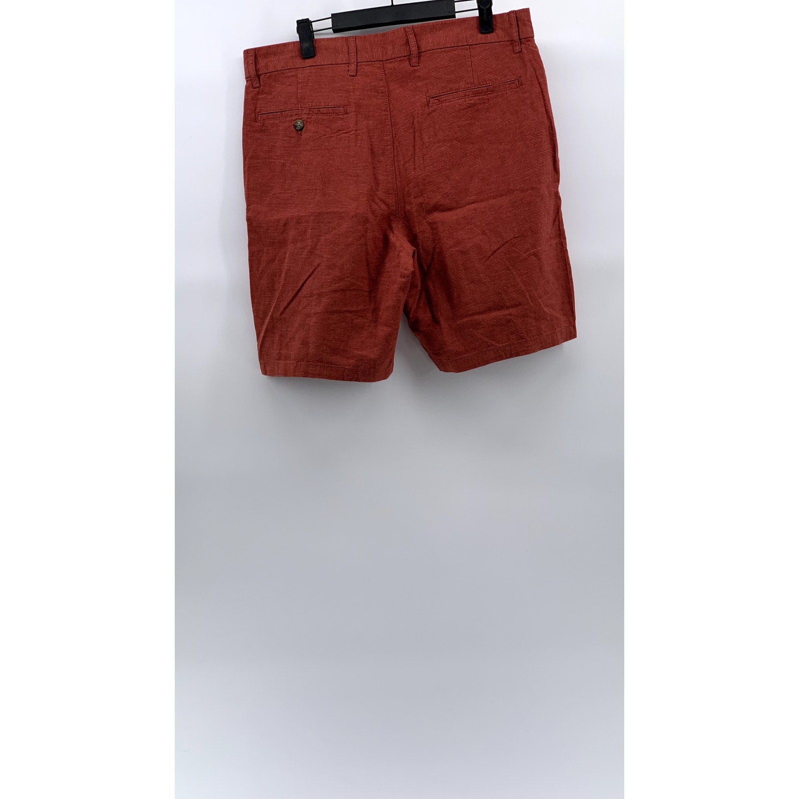 OLD NAVY Men's Amberglow Red 8" Rotation Linen-Blend Chino Shorts SZ 34