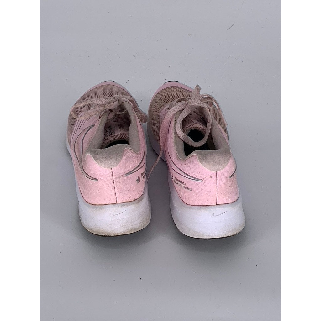 NIKE Girls' Light Pink Star Runner Mesh Active Sneakers SZ 6.5Y