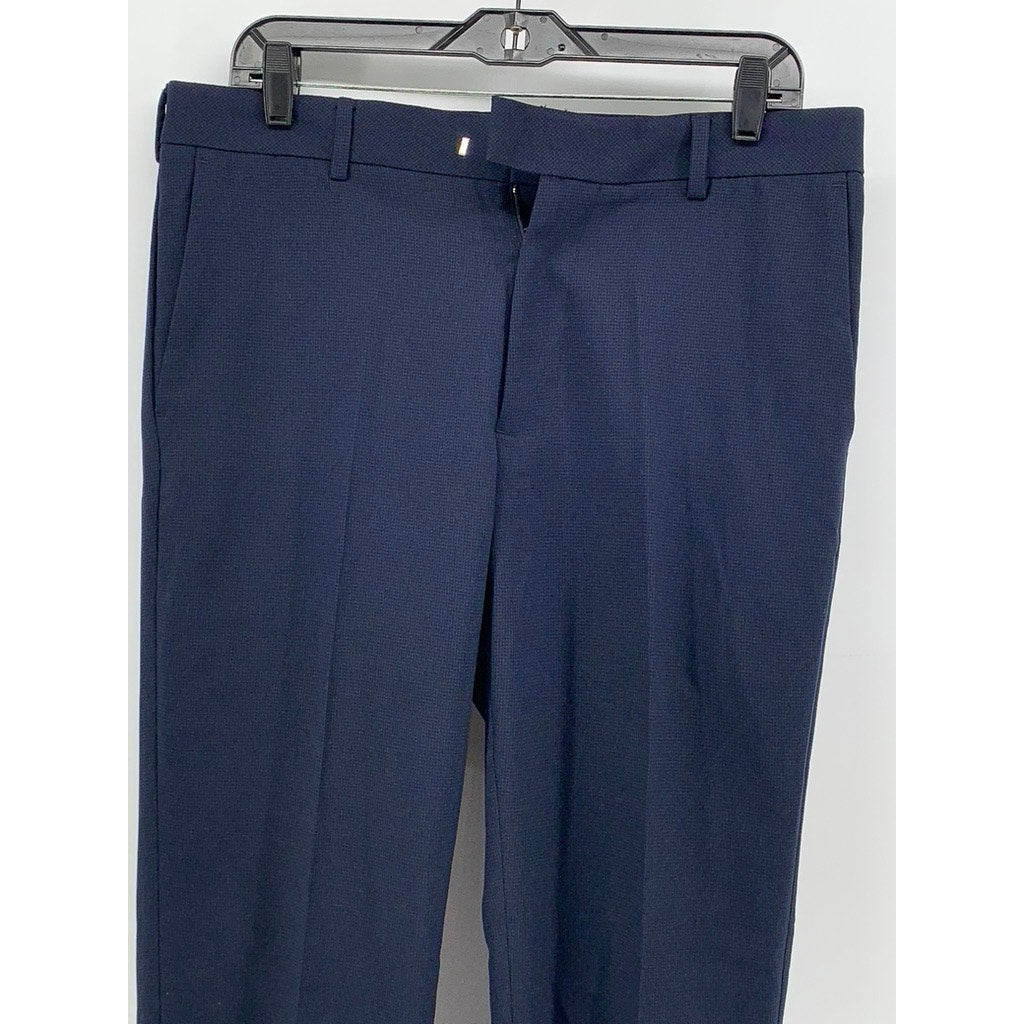 VAN HEUSEN Men's Navy Slim-Leg Flex Dress Pants SZ 32X32