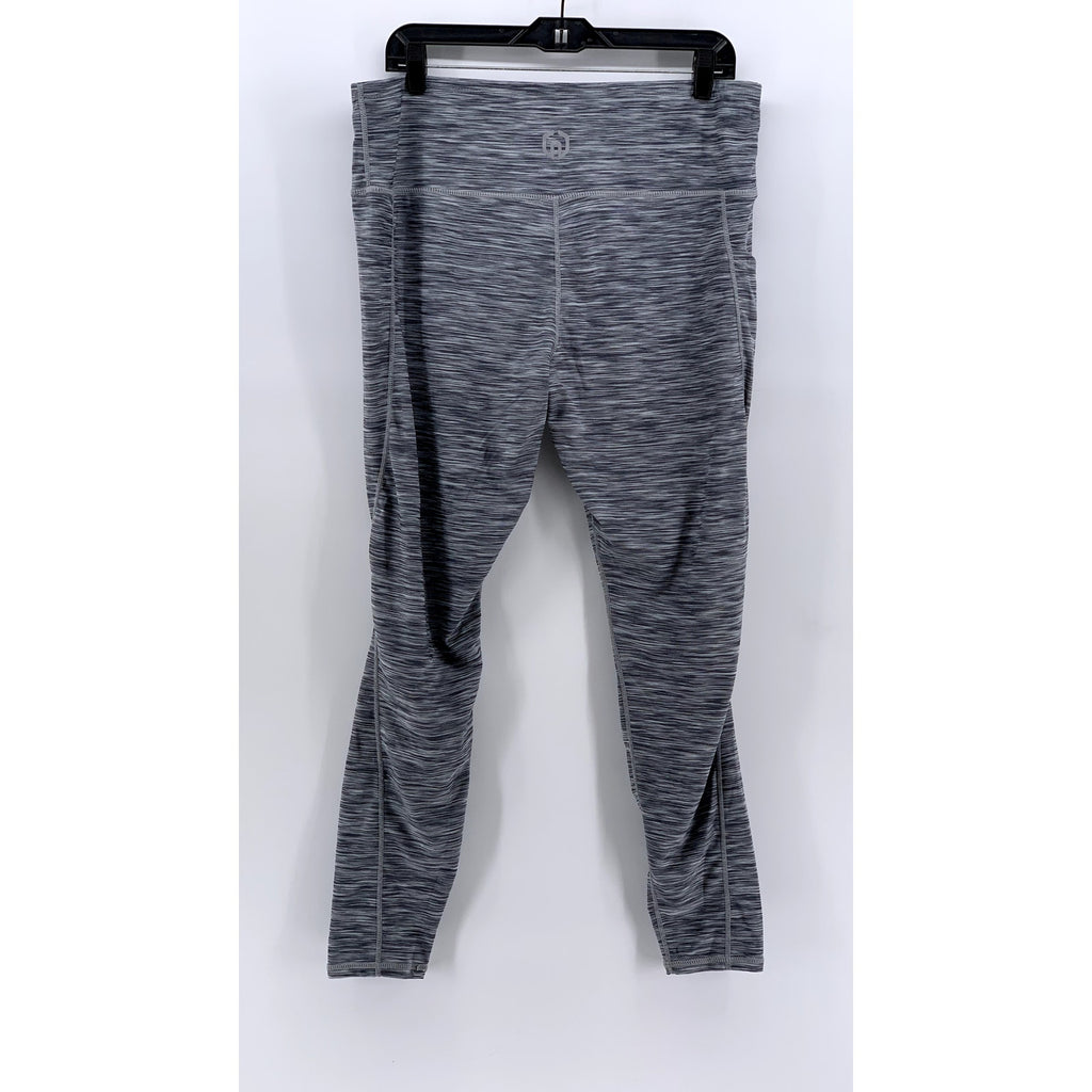 UNBRANDED Women's Gray Printed Cropped Leggings SZ 2XL
