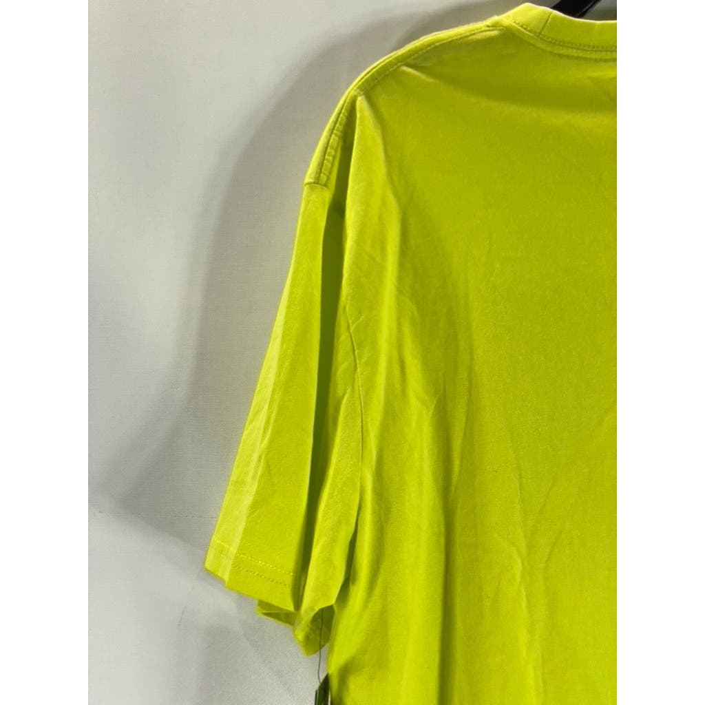VOLCOM Men's Limeade Crewneck Modern-Fit Shattered Logo Short Sleeve T-Shirt SZL