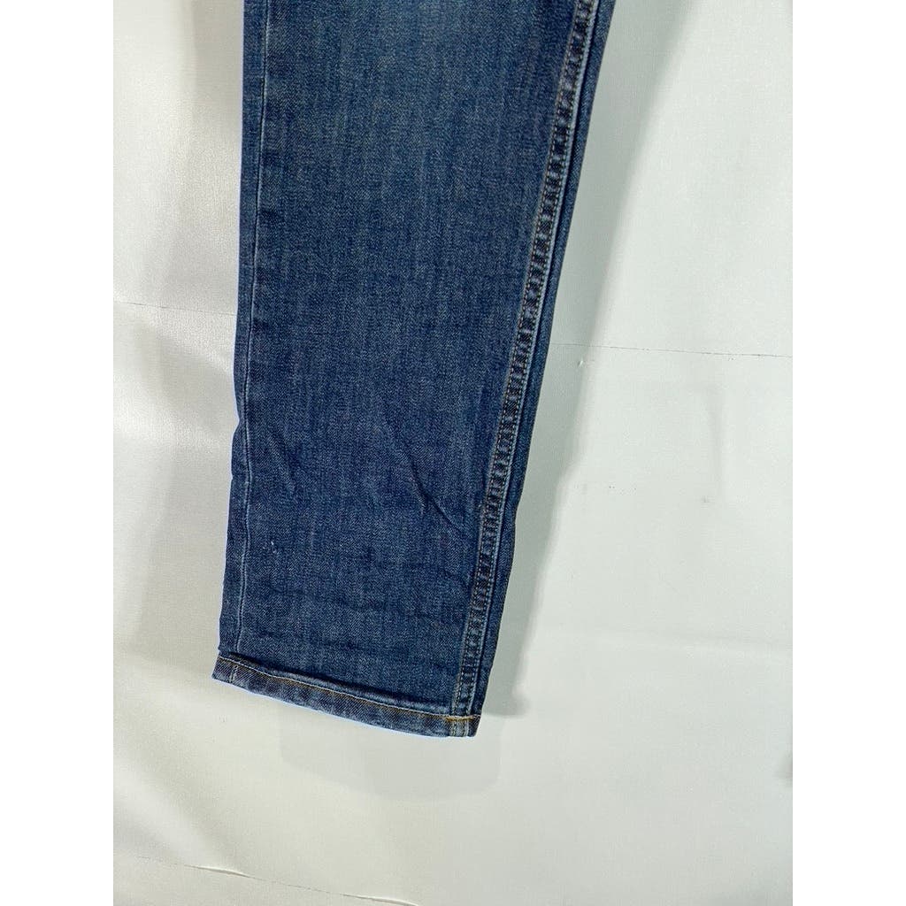 EVERLANE Men's Dark Blue Denim Slim-Fit Five-Pocket Jeans SZ 31X30