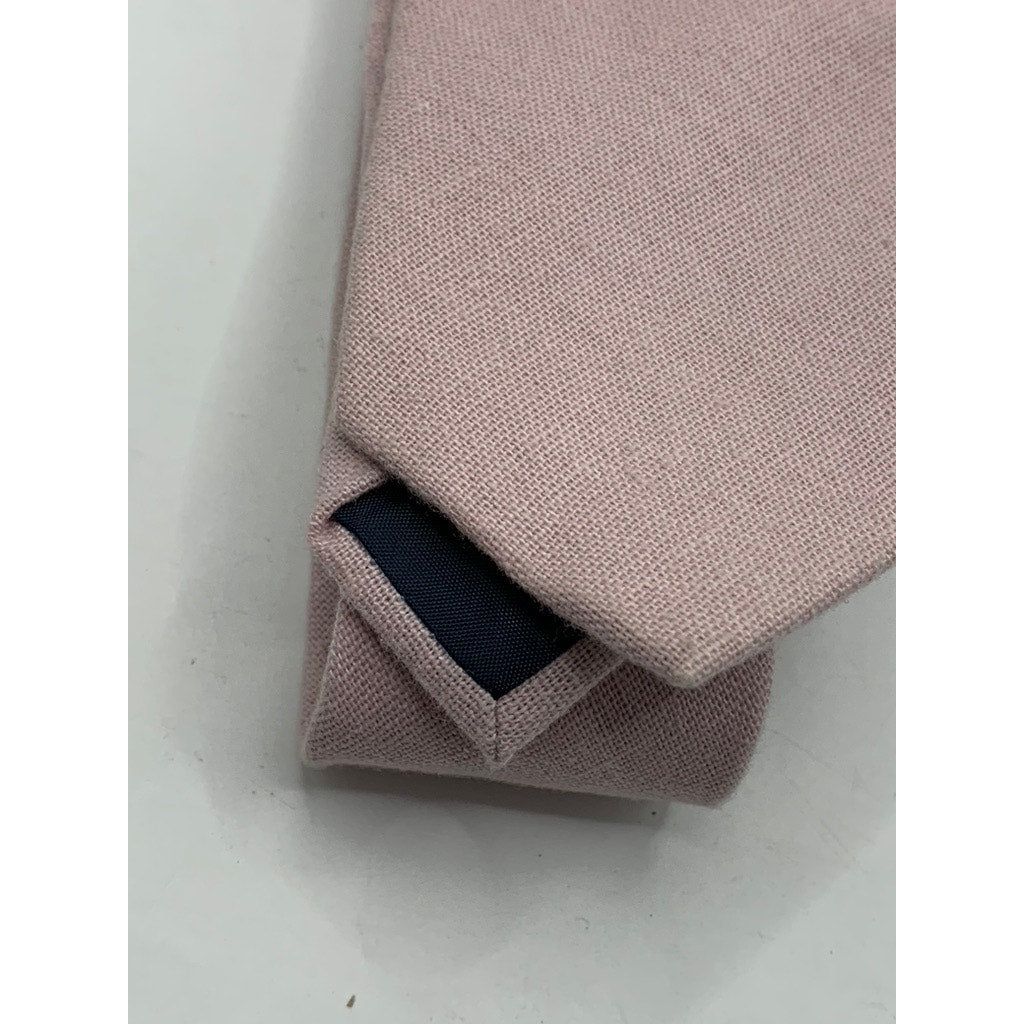 UNBRANDED Men's Pink Textured Tie SZ OS