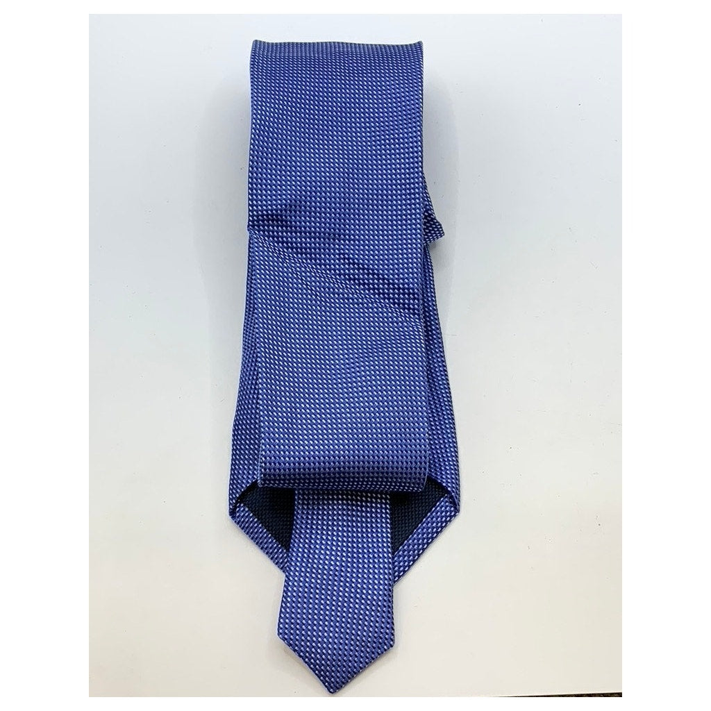 NAUTICA Men's Blue Textured Silk Tie SZ OS