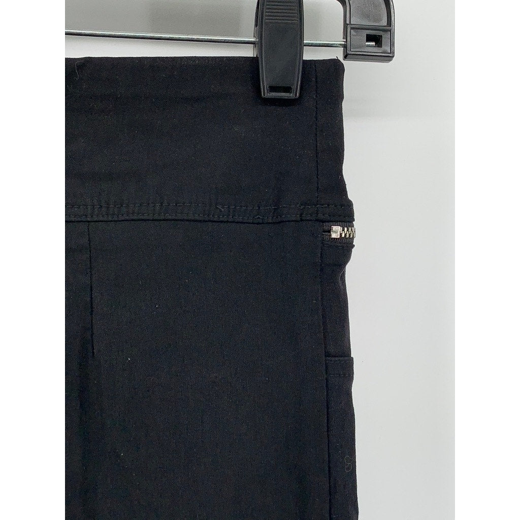 JOE B By Benbasset Women's Black Zipper-Pocket Pencil Skirt SZ S