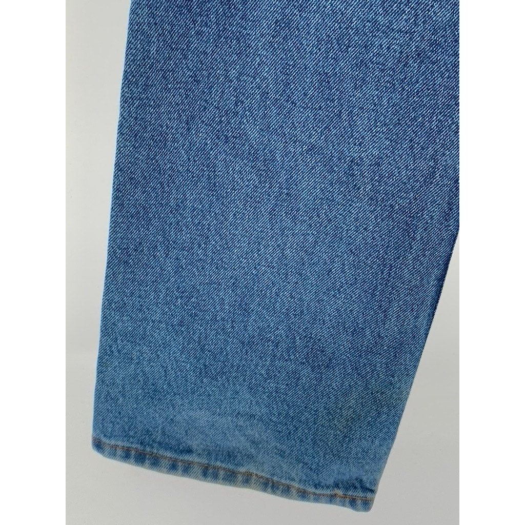 GEORGE JEANS Men's Blue Denim Regular-Fit Straight-Leg Five Pocket Jeans SZ29X30