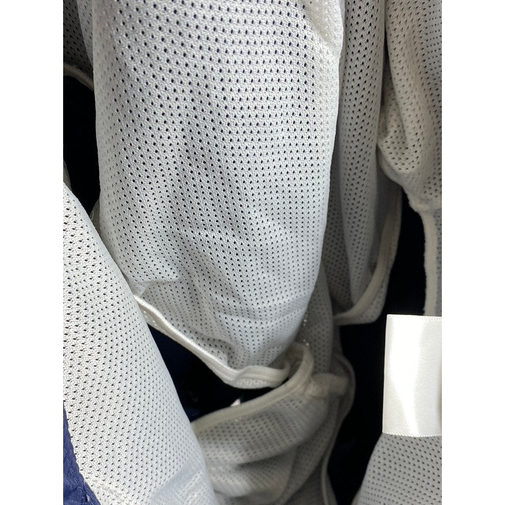 UNIQLO Boy's Navy Blue Lined Drawstring Waist Swim Trunks SZ M