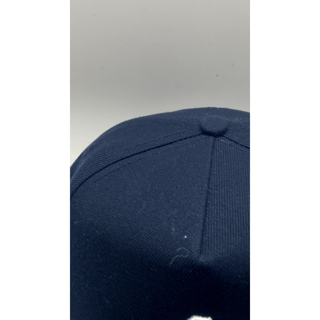 GEORGE COLLECTION Men’s Navy Blue Cream Source Embroidered SnapBack Cap SZ OS