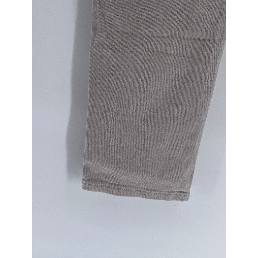 BLUE CONNECTION Women's Light Gray Regular-Fit Five-Pocket Skinny Jeans SZ 13