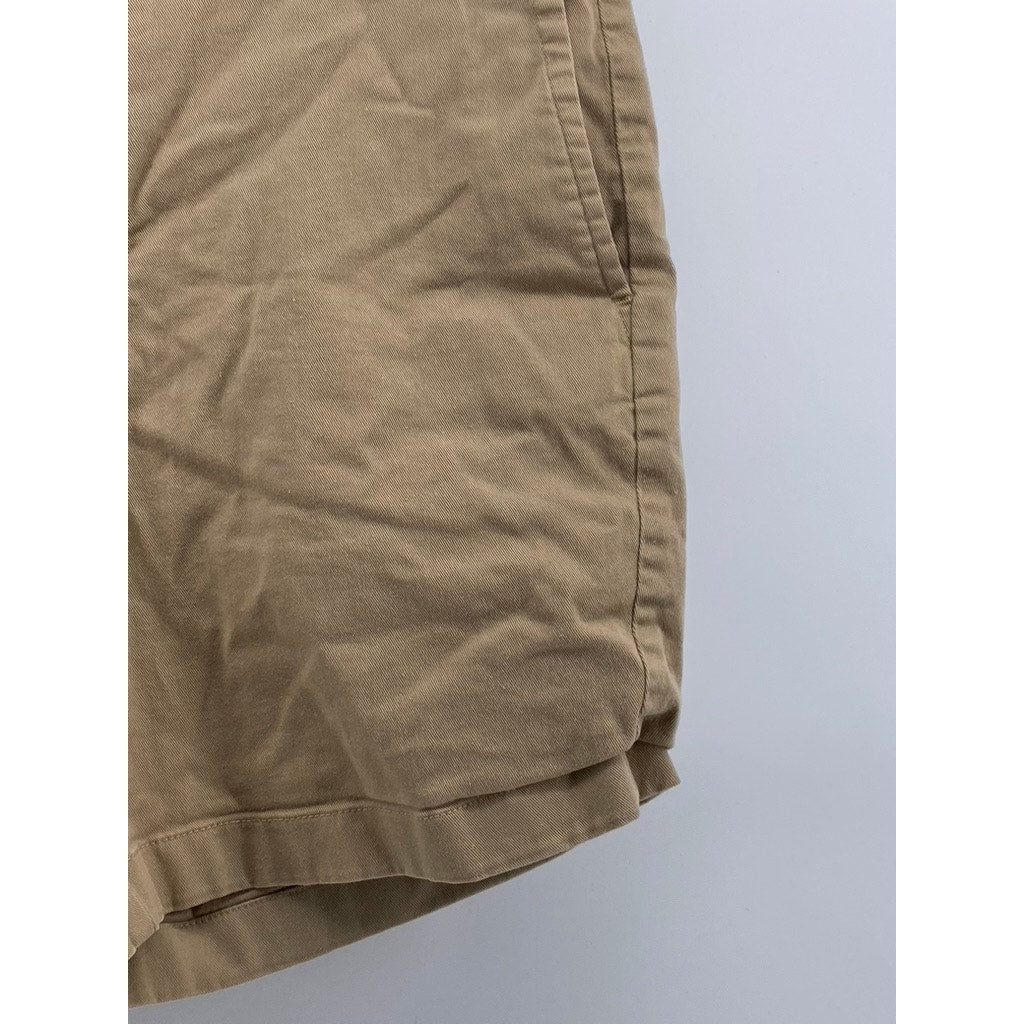 J.CREW Men's Tan Regular-Fit 7" Flex Chino Shorts SZ 31