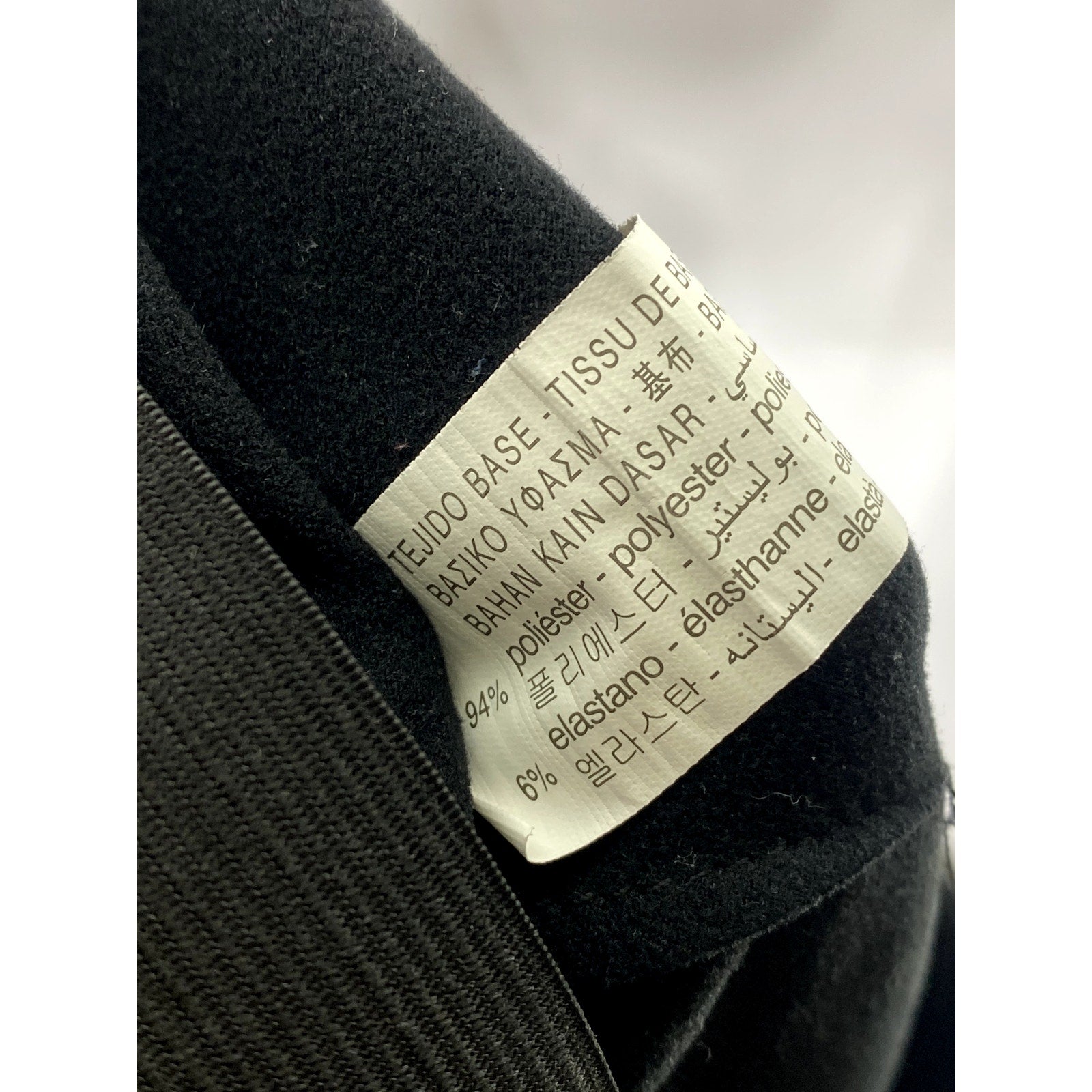 ZARA Women's Black Solid Faux-Leather High-Rise Zipper-Ankle Leggings SZ 10