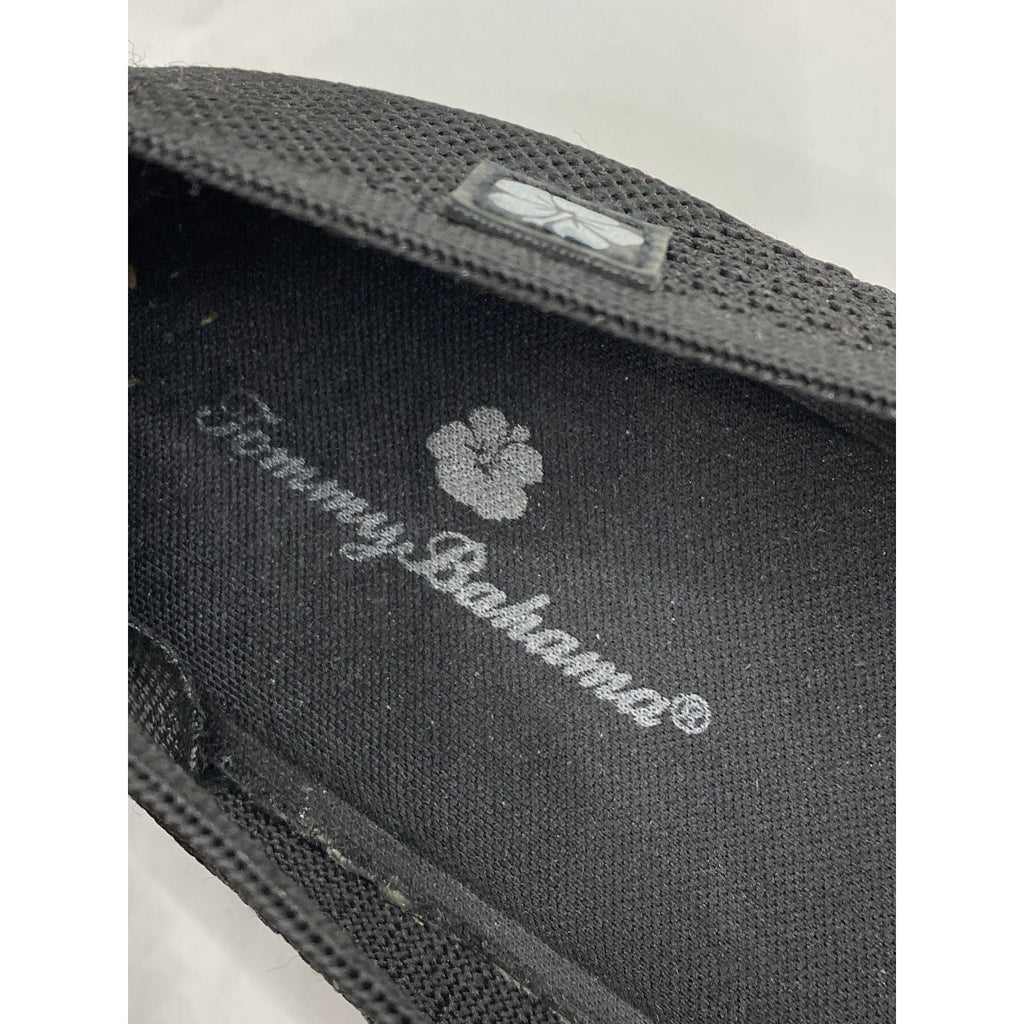 TOMMY BAHAMA Women's Black Knit Round-Toe Casual Lightweight Slip-On Shoes SZ6.5