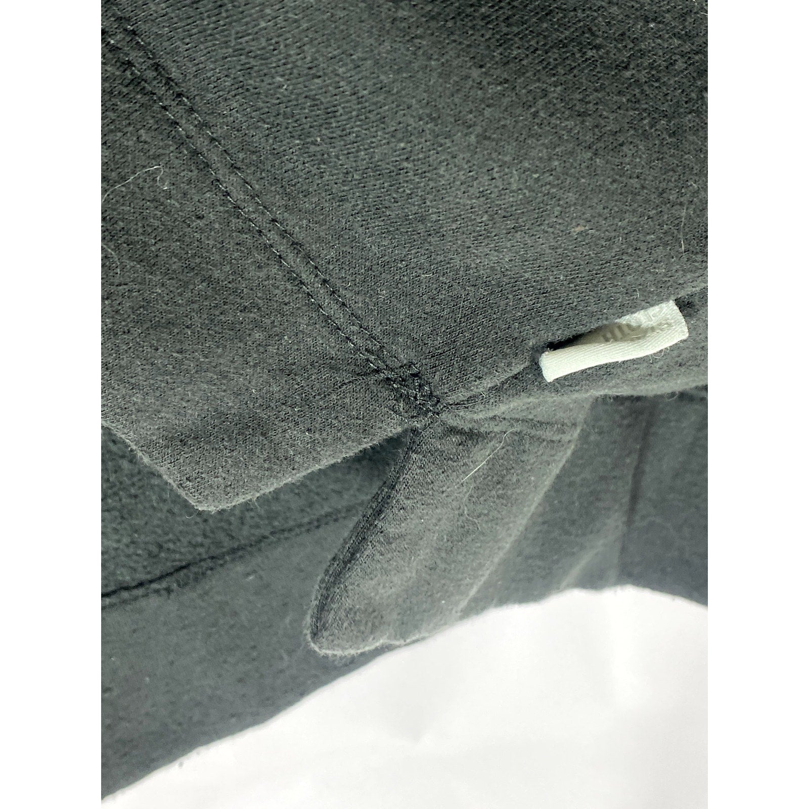 STANDARD/CLOTH Men’s Black Solid Classic Crewneck Pullover Sweatshirt SZ L