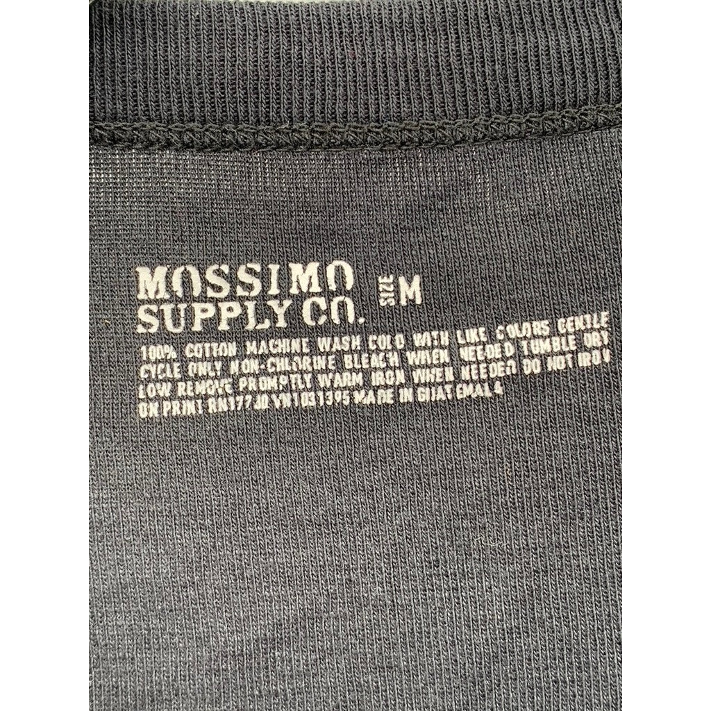 MOSSIMO SUPPLY CO. Women's Black Crewneck Long Sleeve Top SZ M