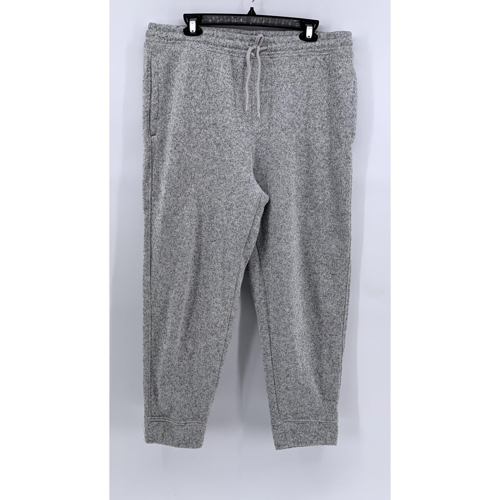 OLD NAVY Men's Oatmeal Marl Sweater Fleece Jogger Pants SZ XL