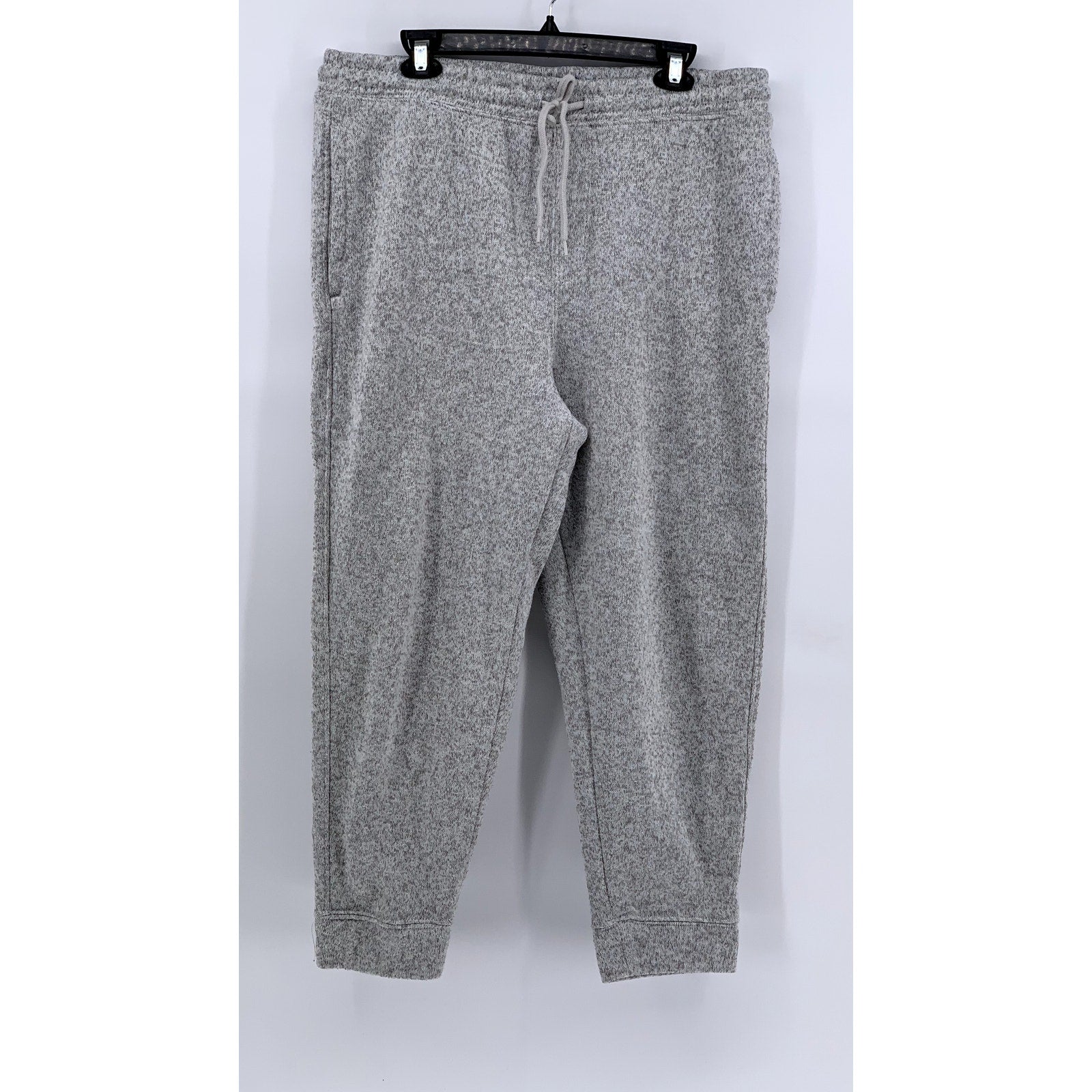 OLD NAVY Men's Oatmeal Marl Sweater Fleece Jogger Pants SZ XL